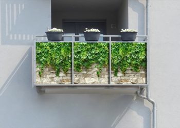 Balkon-Sichtschutz für Stadtwohnungen: Platzsparende Lösungen